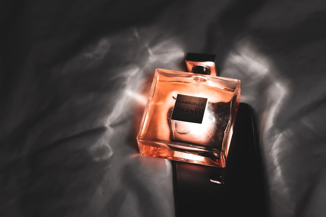 Gabrielle — Chanel bottle photograph